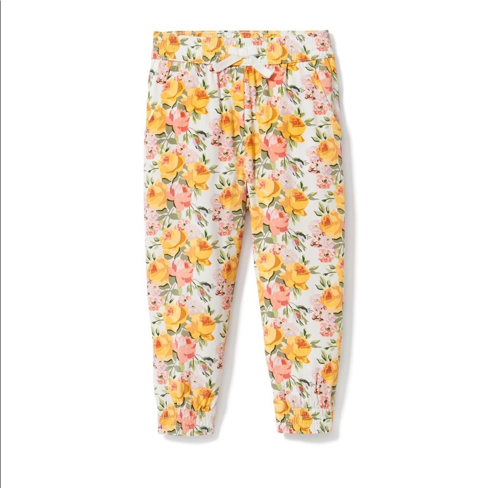 Janie and Jack floral jogger